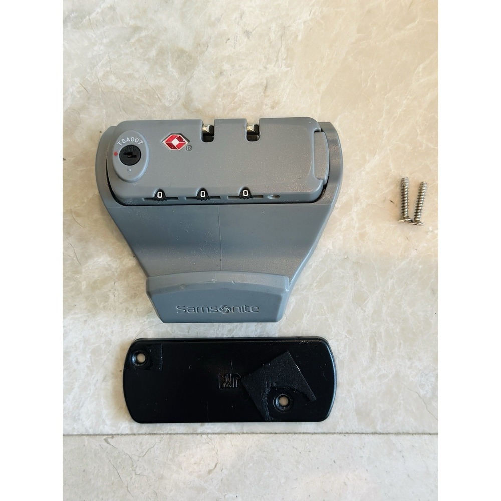 Samsonite TSA007 Replacement Luggage Lock Grey Combination 3-Dial Repair Part